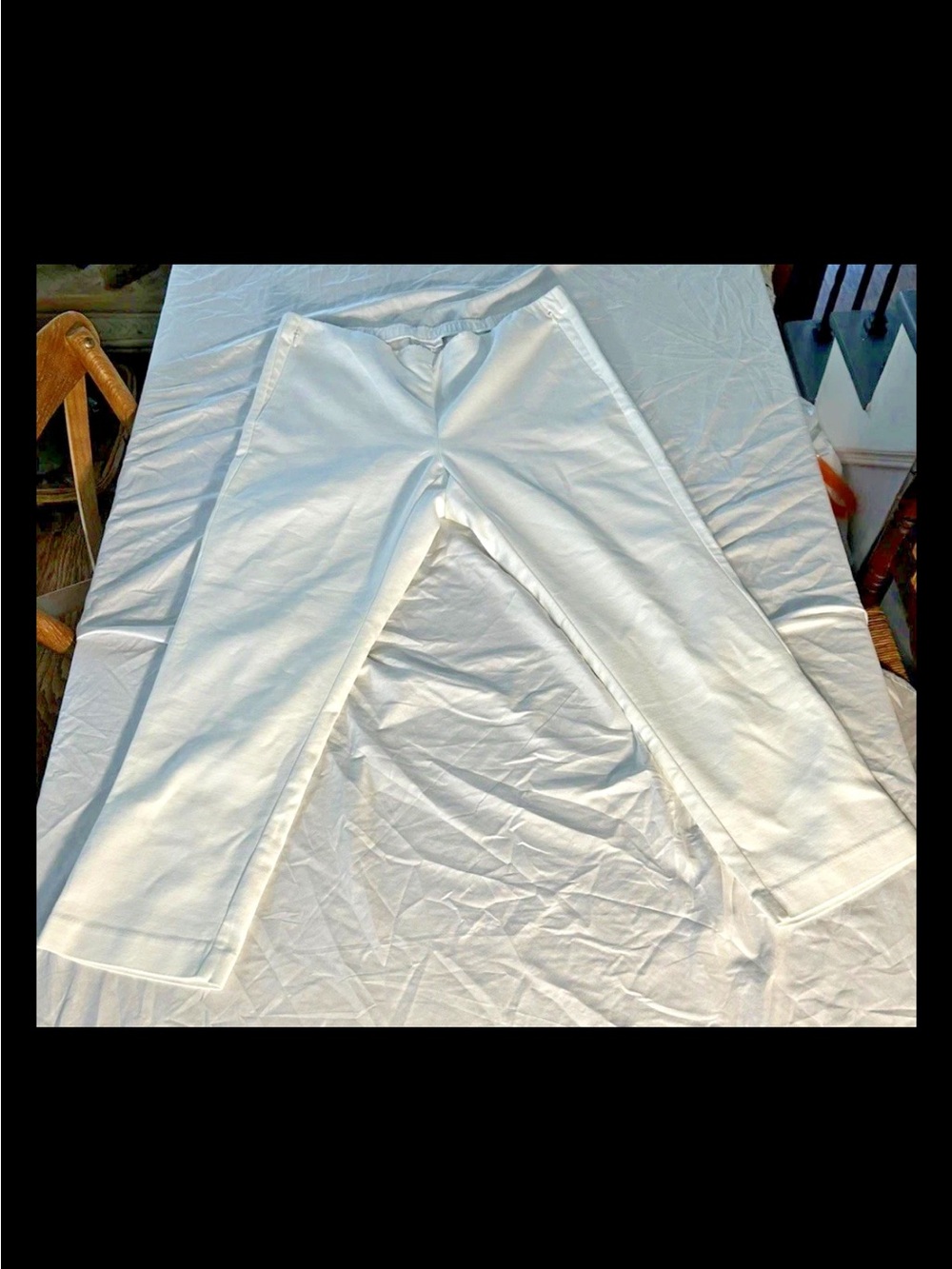 J. Jill Women’s  White Capri Pants Brand New with Tags Petite 12